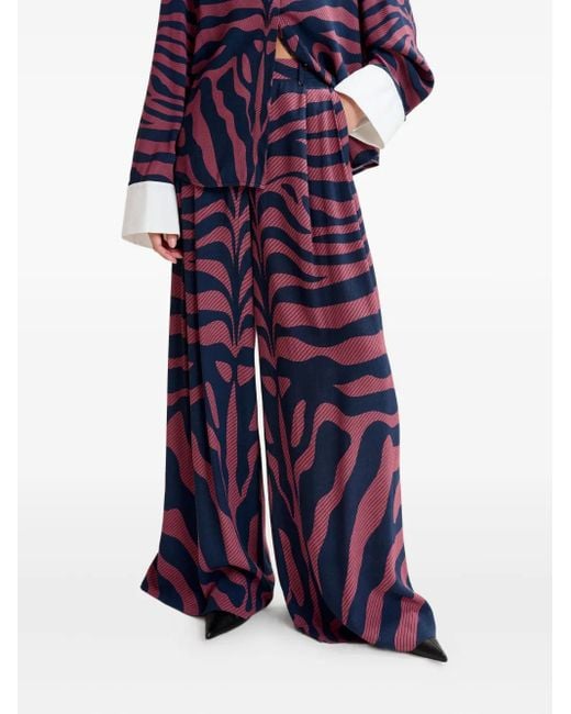 Essentiel Antwerp サイドポケット プリーツパンツ Purple