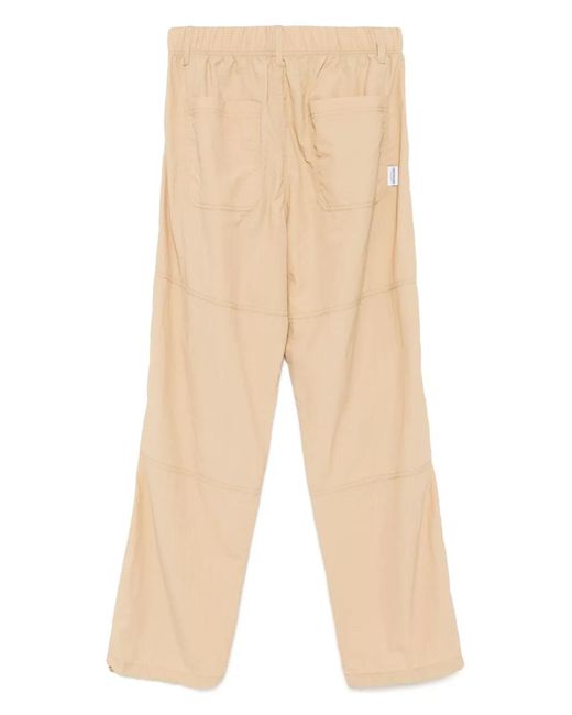 Chocoolate Natural Knee Tuck Trousers