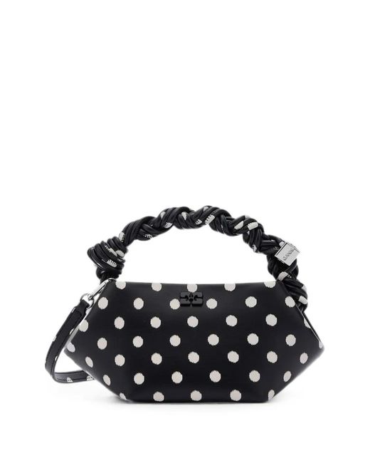 Ganni Black Tote Bags