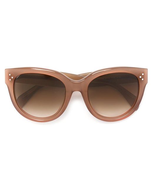 Céline Brown 'audrey' Sunglasses