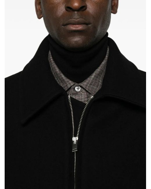 Studio Nicholson Black Zip-Up Jacket for men