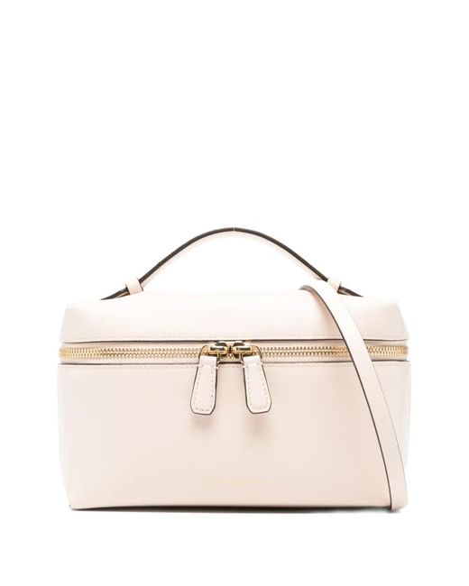 Victoria Beckham Natural Vanity Zip-Fastening Mini Bag