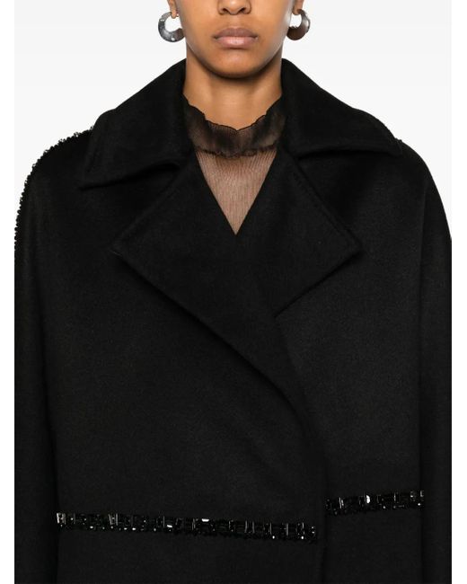 'Rapido' Camel Coat Max Mara de color Black