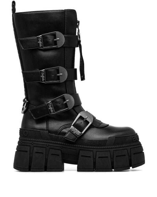 Buffalo Black Gospher Boots