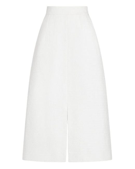 Dolce & Gabbana ハイウエスト スカート White