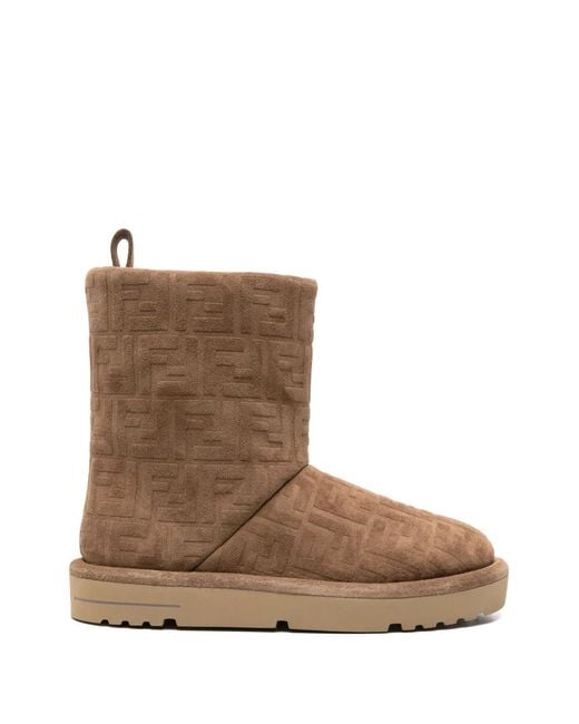 Fendi Brown Apres Chic Boots