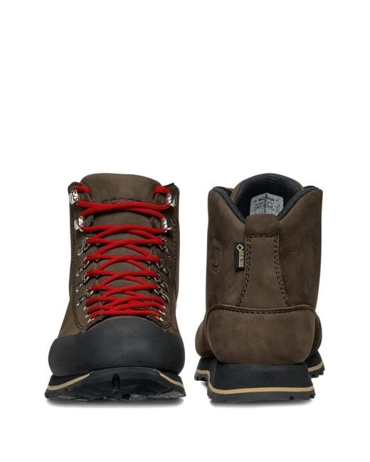 SCARPA Brown Lace-Up Sneakers for men