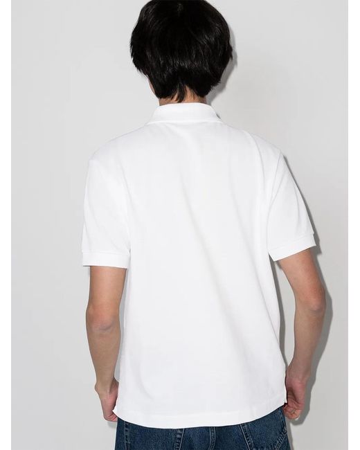 Lacoste White Polo for men