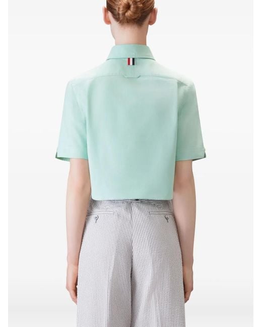 Thom Browne ショートスリーブ シャツ Blue