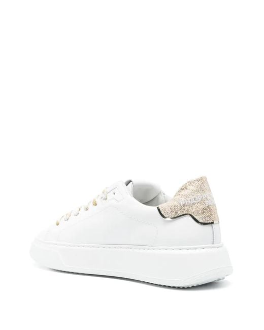 Philippe Model White Sneakers