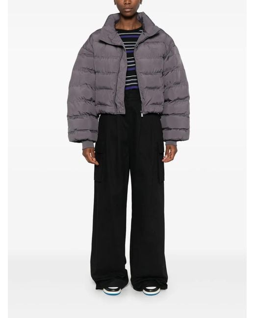 Daily Paper Gray Sela Puffer Jacket