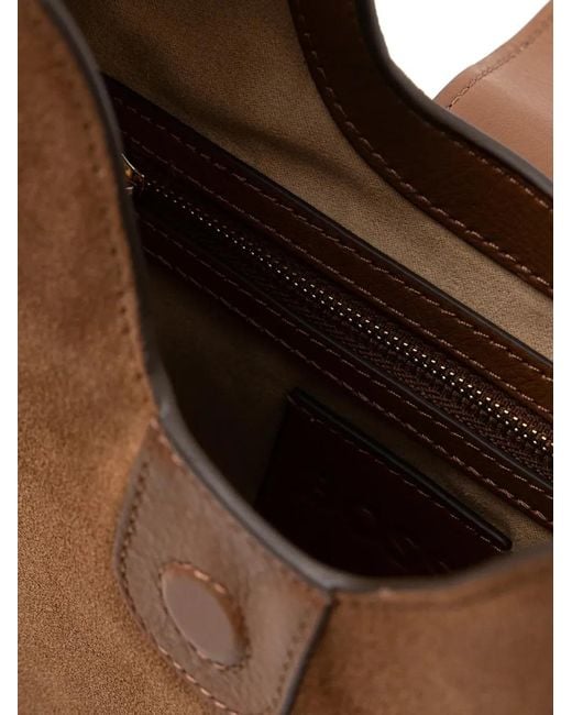 Boss Brown Logo-Plaque Tote Bag