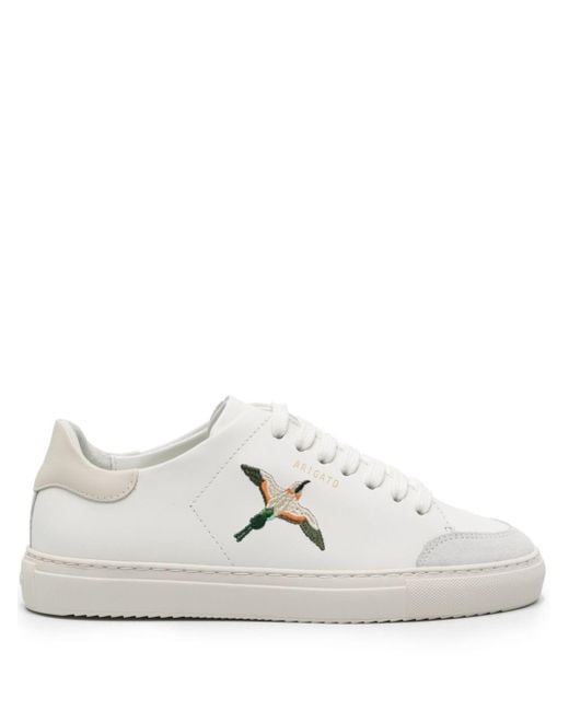 Axel Arigato White Clean 180 Bee Bird Leather Sneakers
