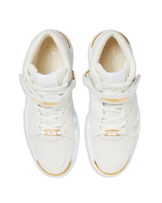 Giuseppe Zanotti White Trainers for men