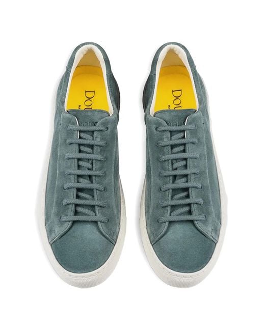 Doucal's Green Suede Sneakers