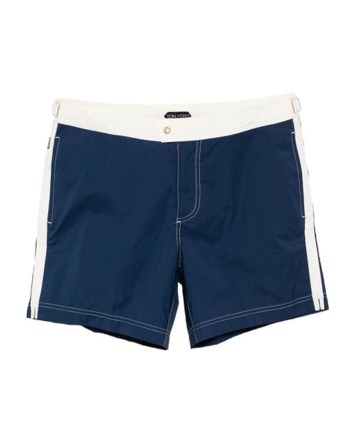 Tom Ford Blue Swim Short for men
