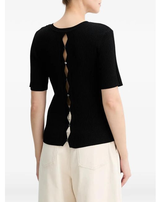 Sessun Gebreide Top in het Black