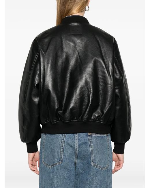 Anine Bing Black Leon Zip Pocket Jacket