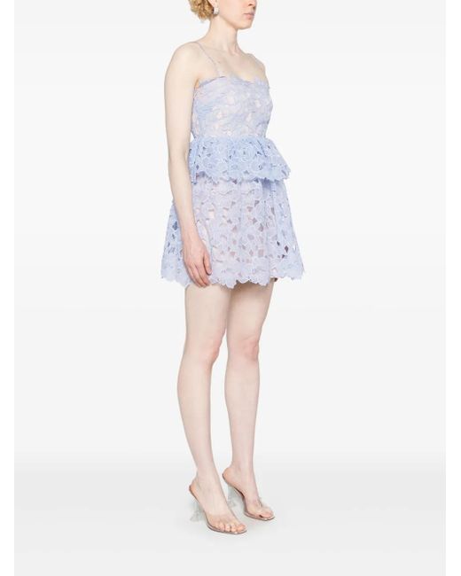 Self-Portrait Blue Dresses