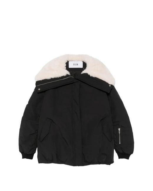 ELEH Black Zip-Up Jacket