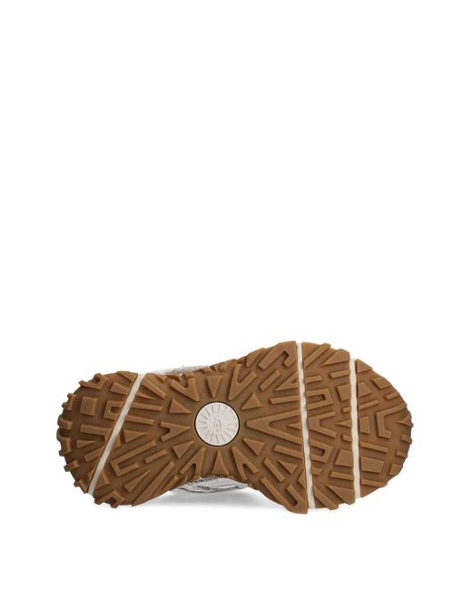 Zapatillas con suela gruesa Ugg de color White