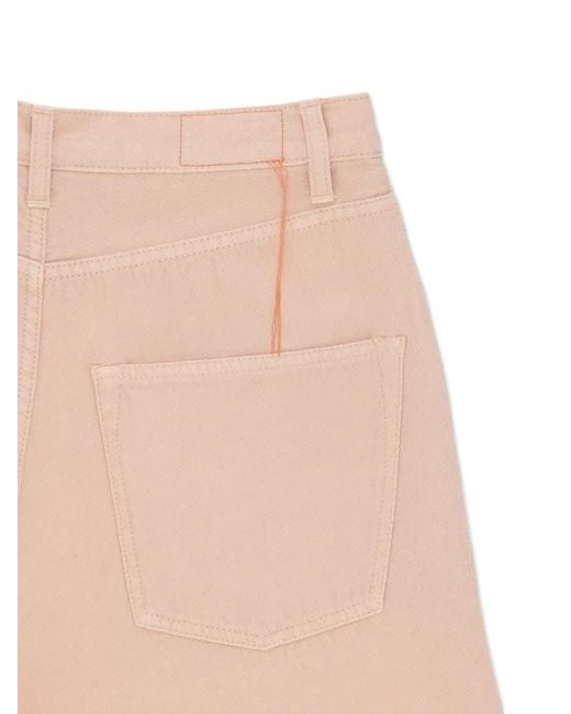 Fortela White Five-Pocket Trousers