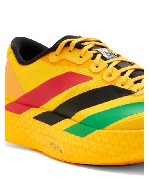 Adidas Yellow Adizero Evo Sl Wove for men