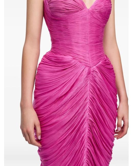 Ana Radu ストラップレス ドレス Pink