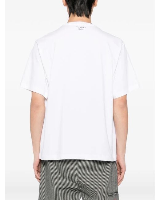 Thames MMXX White Oliver T-Shirt for men
