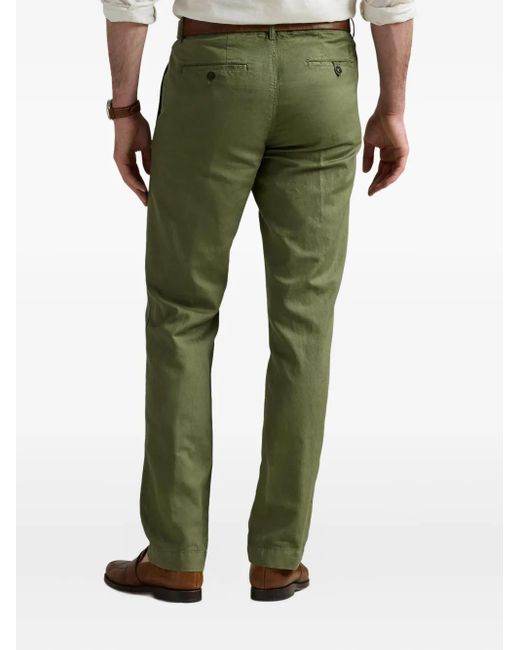 メンズ Polo Ralph Lauren リネンブレンド パンツ Green