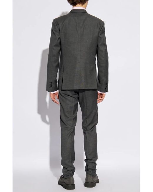 DSquared² Black Single-Breasted Suit for men