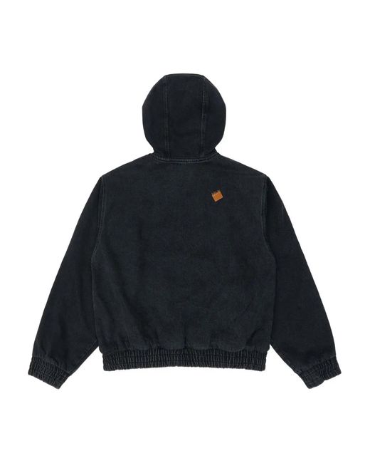 Adererror Blue Hooded Drawstring Jacket