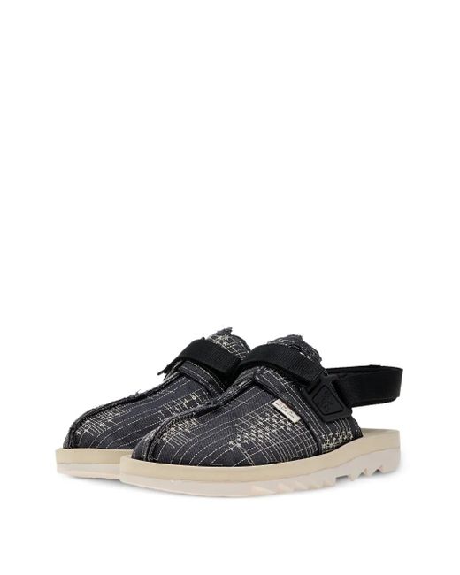 Reebok Black Beatnik Strap Mules