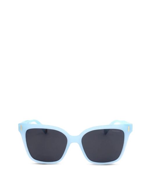 Polaroid Blue Square-Frame Sunglasses
