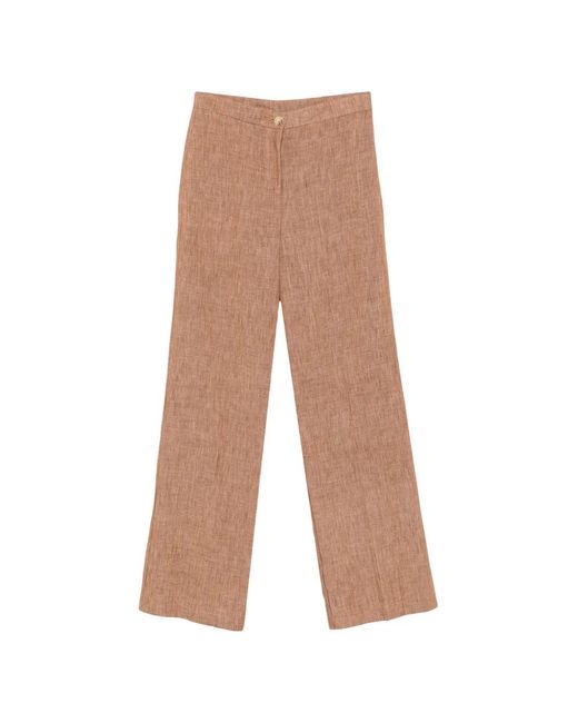 ViCOLO White Wide-Leg Trousers