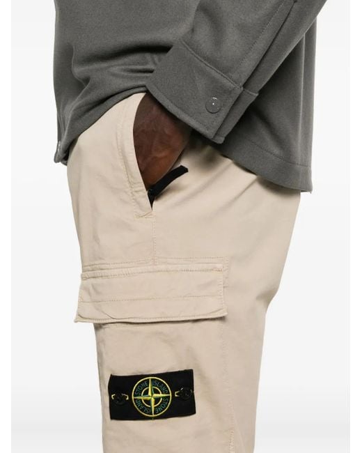 Stone Island Natural Neutrals Trousers for men
