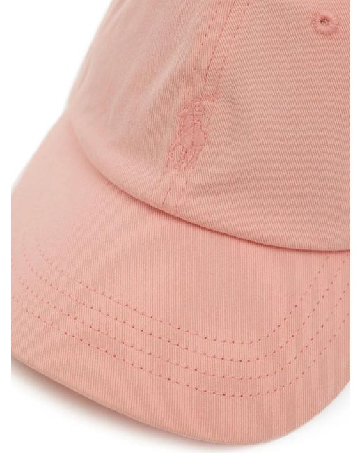 Polo Ralph Lauren Pink Chino Ball Cap for men