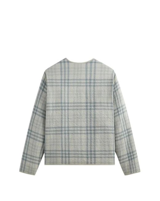 Kith Gray Rope Coaches Jacket for men