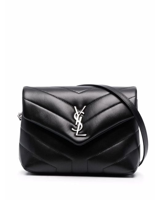 Saint Laurent White Loulou Toy Schultertasche