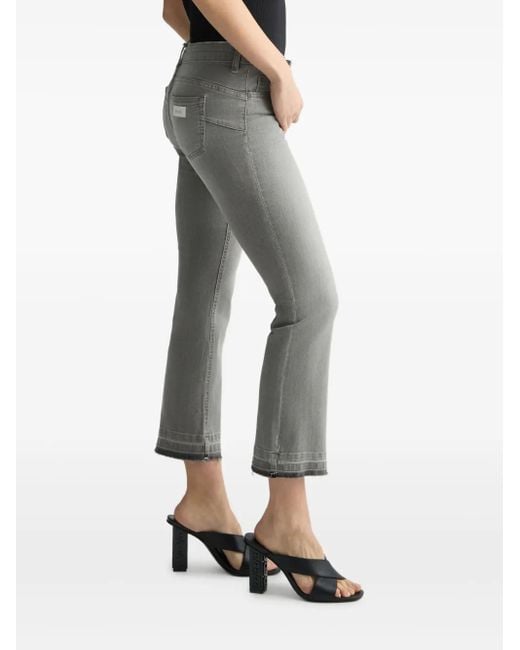 Liu Jo Gray Bootcut Jeans