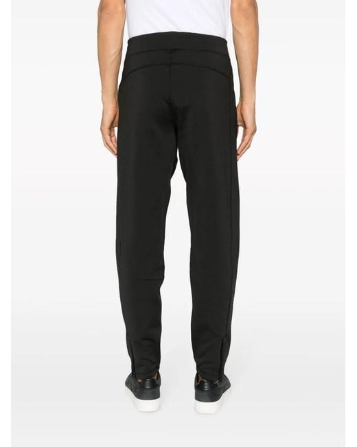 Orlebar Brown Black Decari Elasticated Track Pants for men