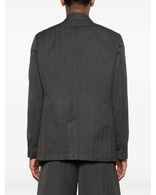 Our Legacy Black Unconstructed Ceremony Blazer for men