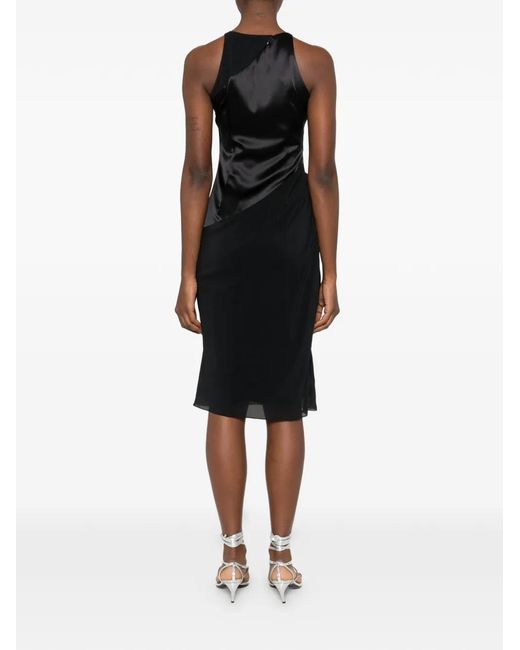 Botsi Asymmetrische Jurk in het Black