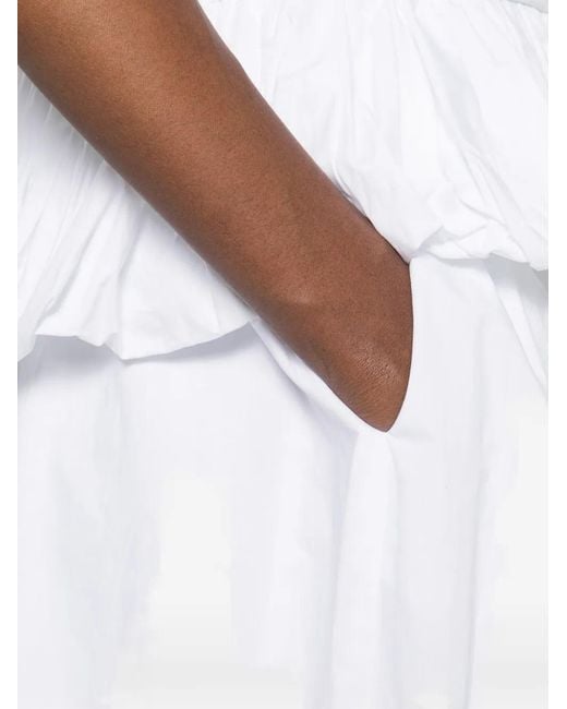 ROTATE BIRGER CHRISTENSEN White Tapered Trousers