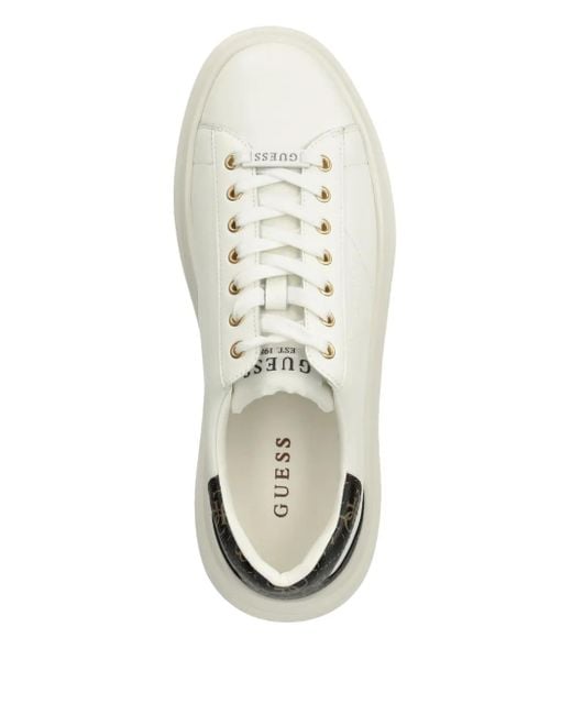 Guess White Elba Sneakers for men