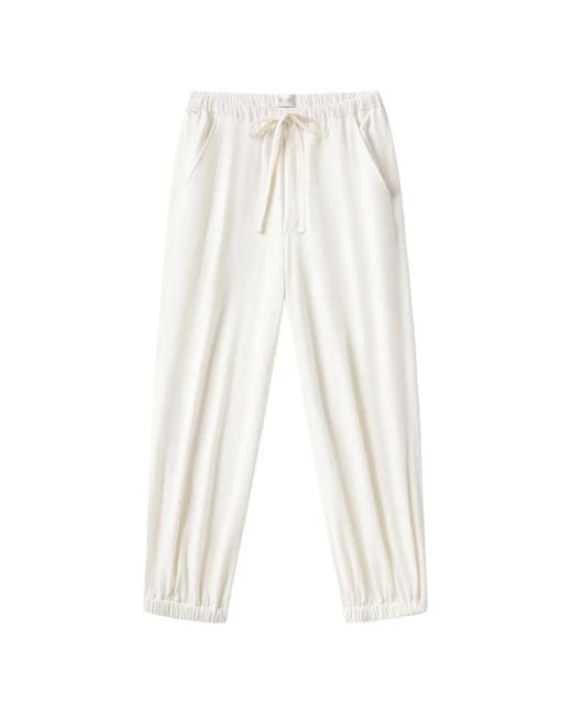 Citizens of Humanity White Bubble Track-Pants