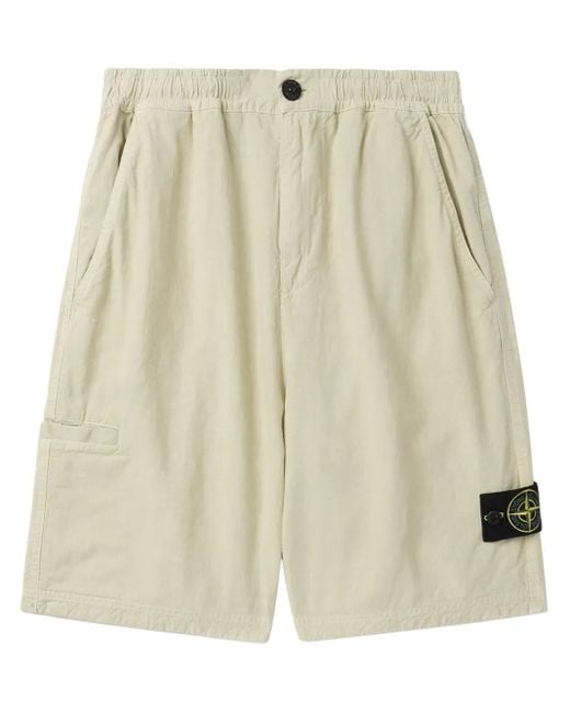 メンズ Stone Island バミューダショーツ Natural