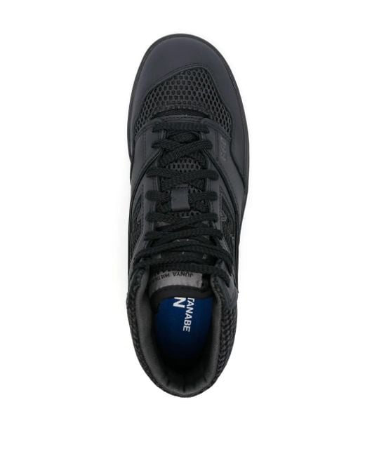 Junya Watanabe Black 650 High-Top Sneakers for men