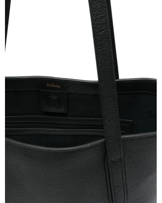 Mulberry Black Small A4 Classic Leather Shoulder Bag