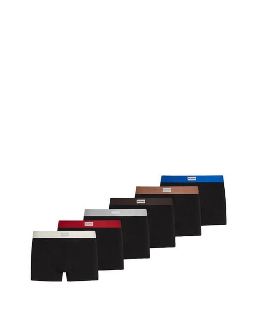 Karl Lagerfeld Black Logo Boxers (Set Of Six) for men